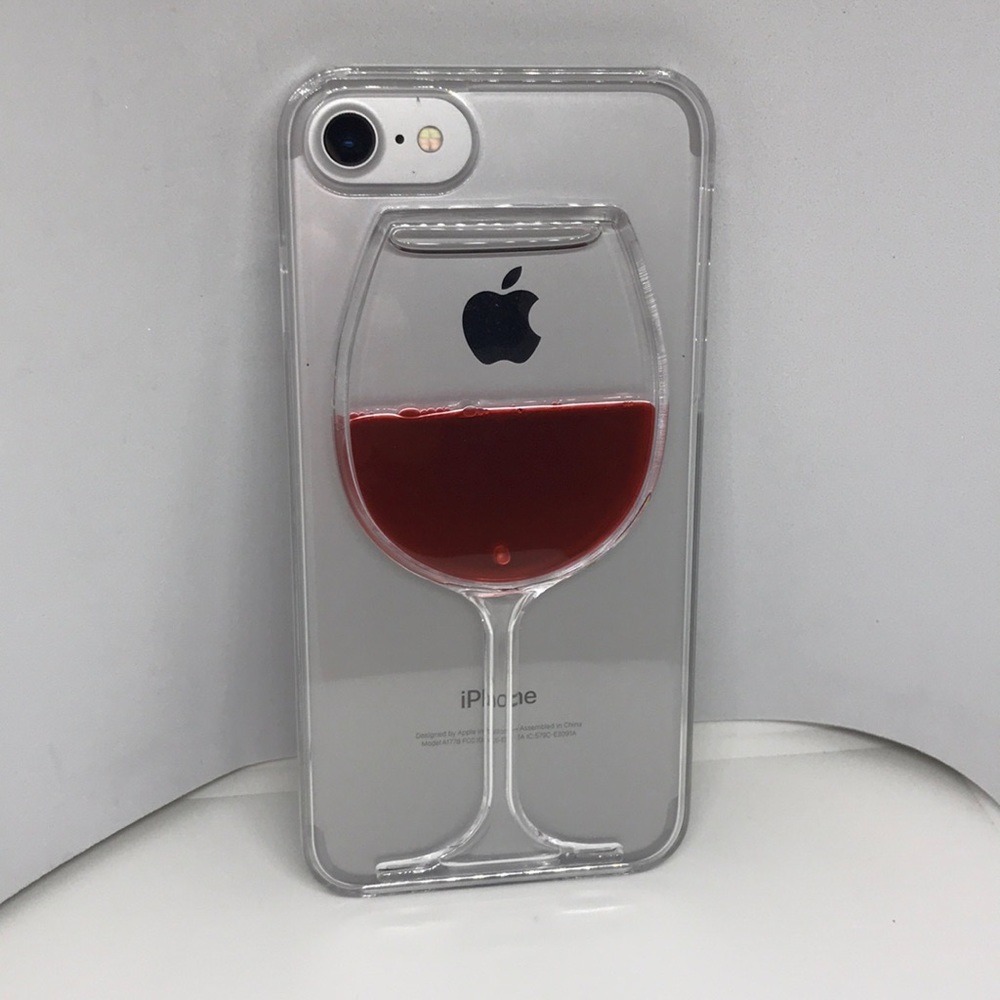 New “Wine & Dine” Red Wine iPhone 7, 8 case
